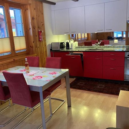 Ferienwohnung Haus Alpenperle Saas-Almagell Zimmer foto