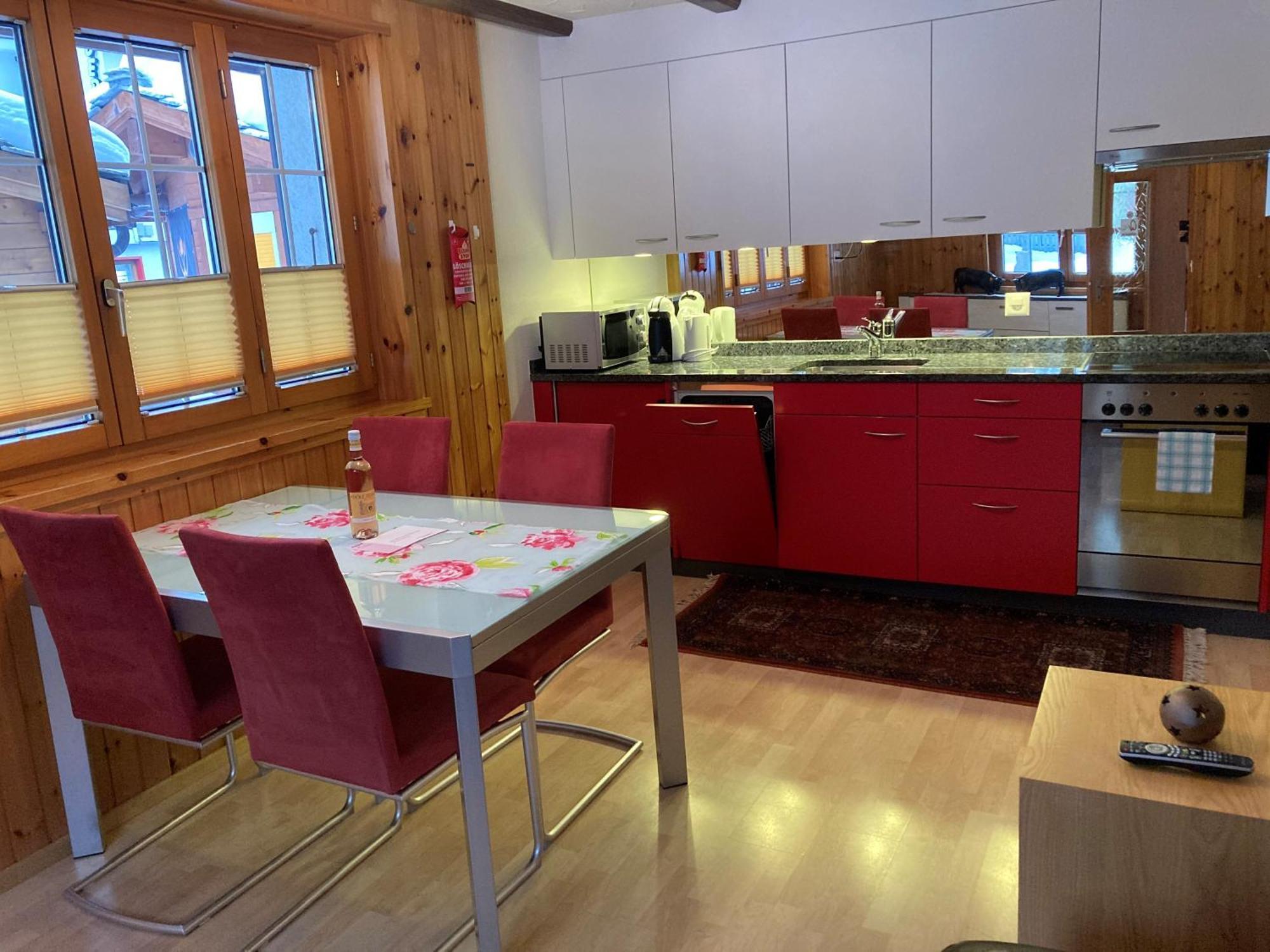 Ferienwohnung Haus Alpenperle Saas-Almagell Zimmer foto