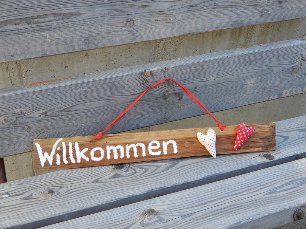 Ferienwohnung Haus Alpenperle Saas-Almagell Exterior foto